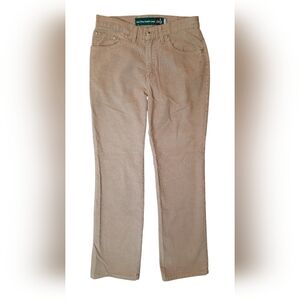 Levis SilverTab Pants Womans 11/12 Tan Corduroy Vintage Classic Preppy 90s USA